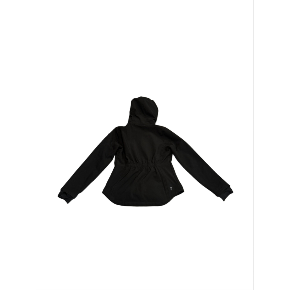 Free Country Lightweight Cinched Back Jacket with Fleece Lining and Thumb Holes - Picture 4 of 7